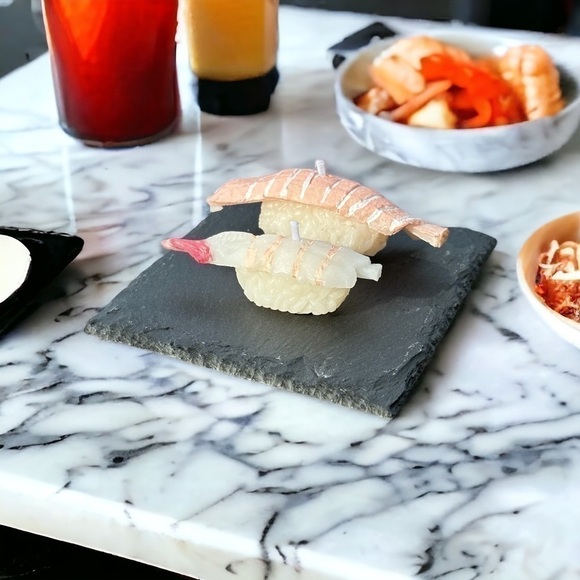 ⚠️SALE Candle // Handmade Sushi Shaped Soy Wax Candle SEND OFFERS🥳 - Picture 3 of 6
